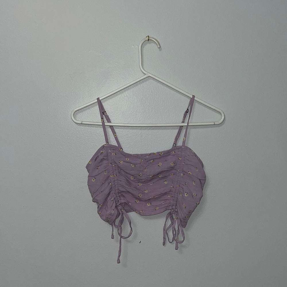 Cute lavender floral top